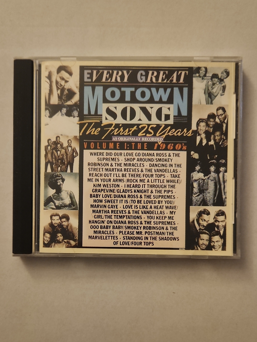 Every Great Motown Song CD - Blue, Black, Cream Cover